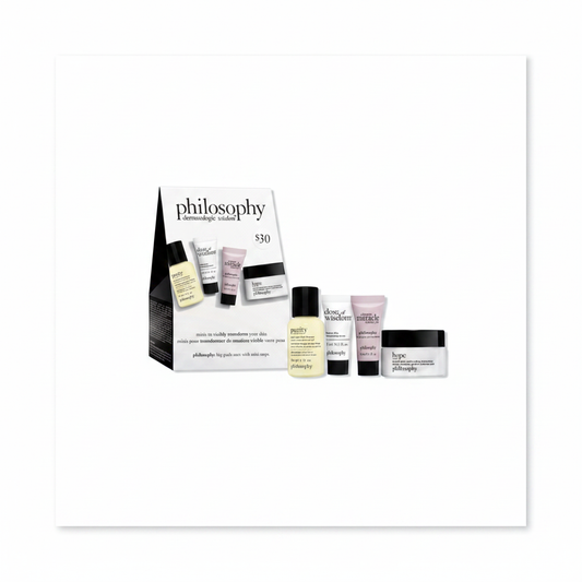 Philosophy Skincare Icons Minis Set - full set with box front view