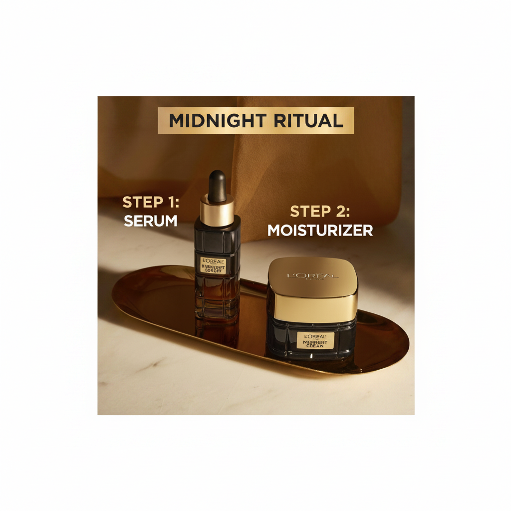 L'Oreal Age Perfect Cell Renewal Midnight Cream - lifestyle shot