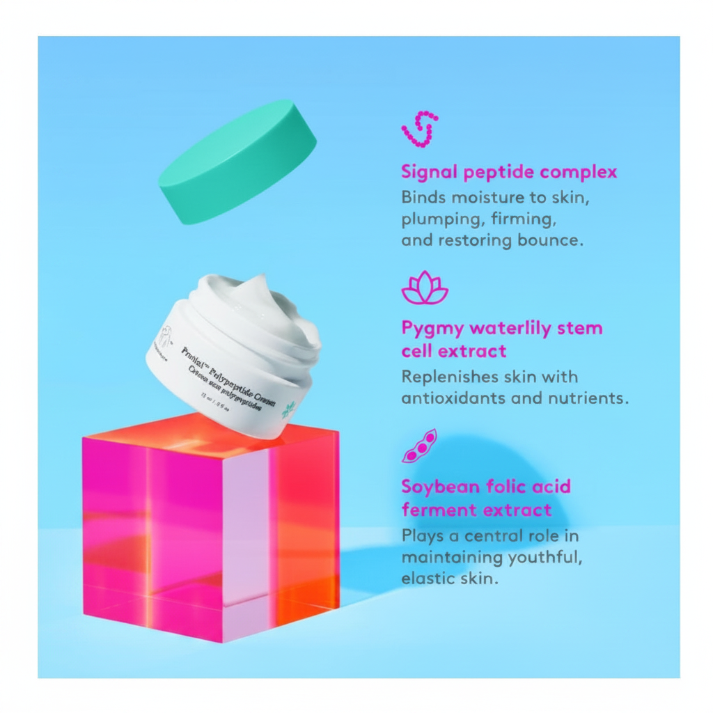 Drunk Elephant Protini Polypeptide Cream Mini - ingredients and benefits