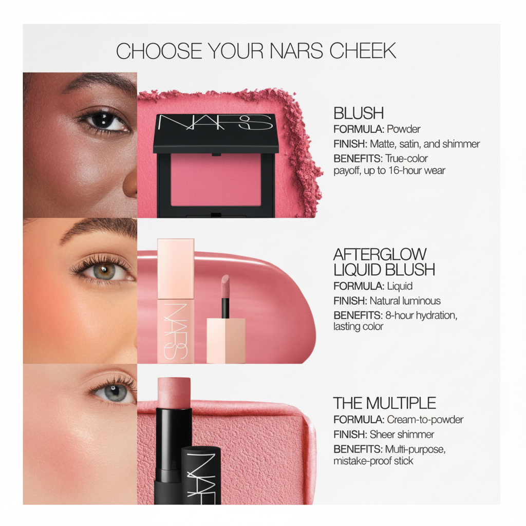 NARS Blush Orgasm X 776 compact - front view
