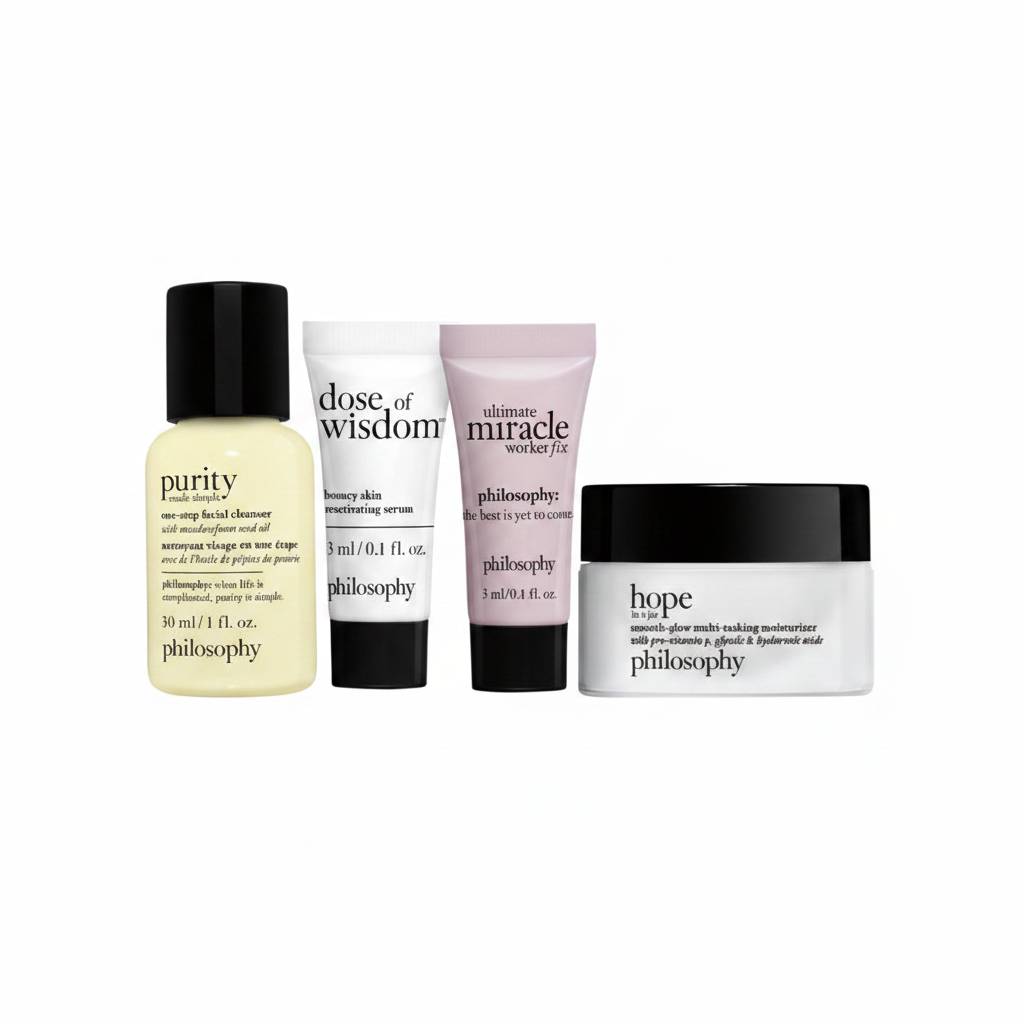 Philosophy Skincare Icons Minis Set - product lineup detail