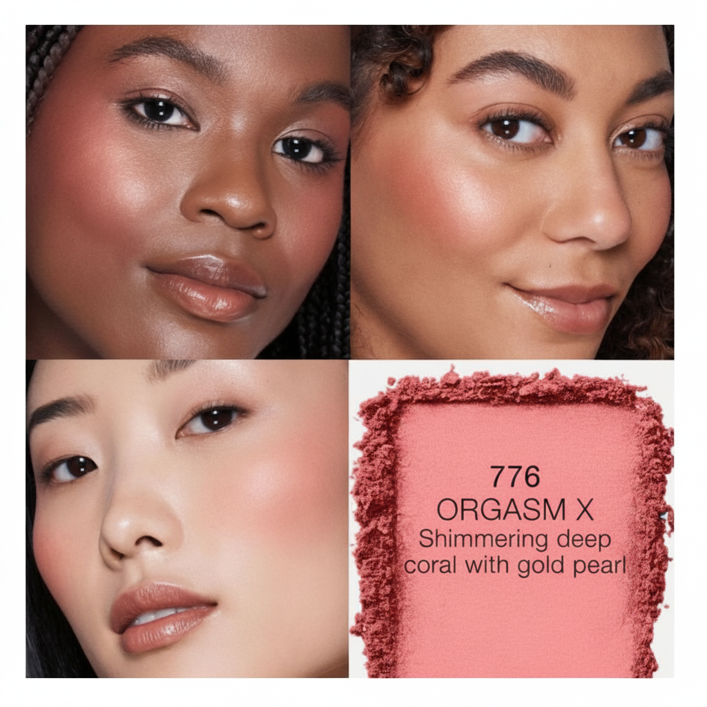 NARS Blush Orgasm X 776 - product packaging and brand detail