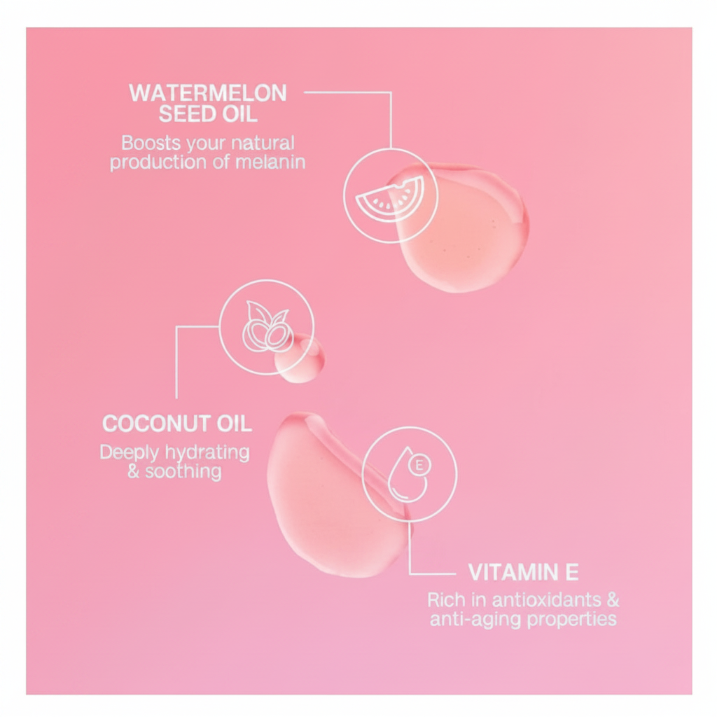 BAli Body Watermelon Tanning Oil SPF 15 - product detail and key benefits