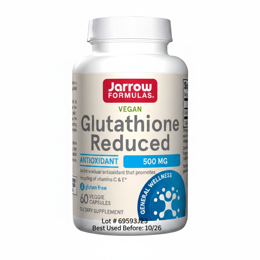 Jarrow Glutathione Lot Info