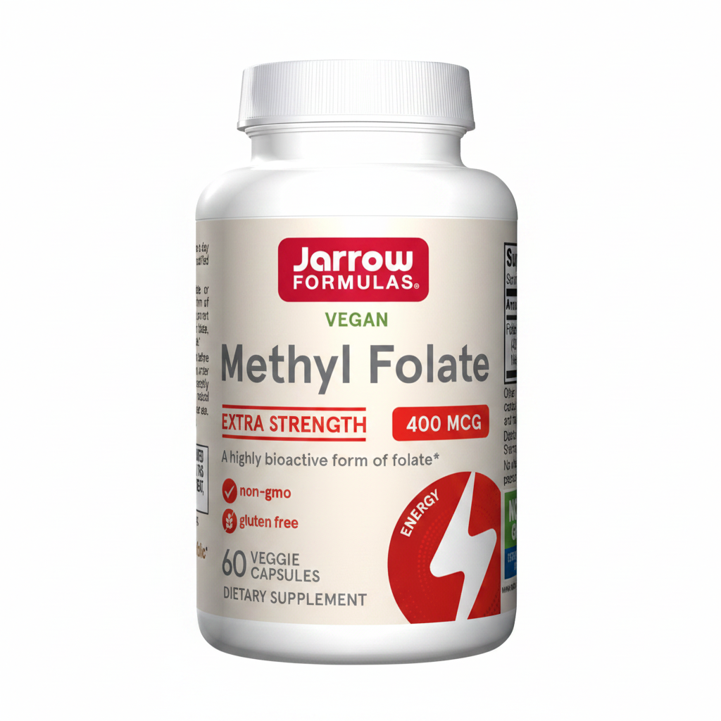 Jarrow Methyl Folate Bottle