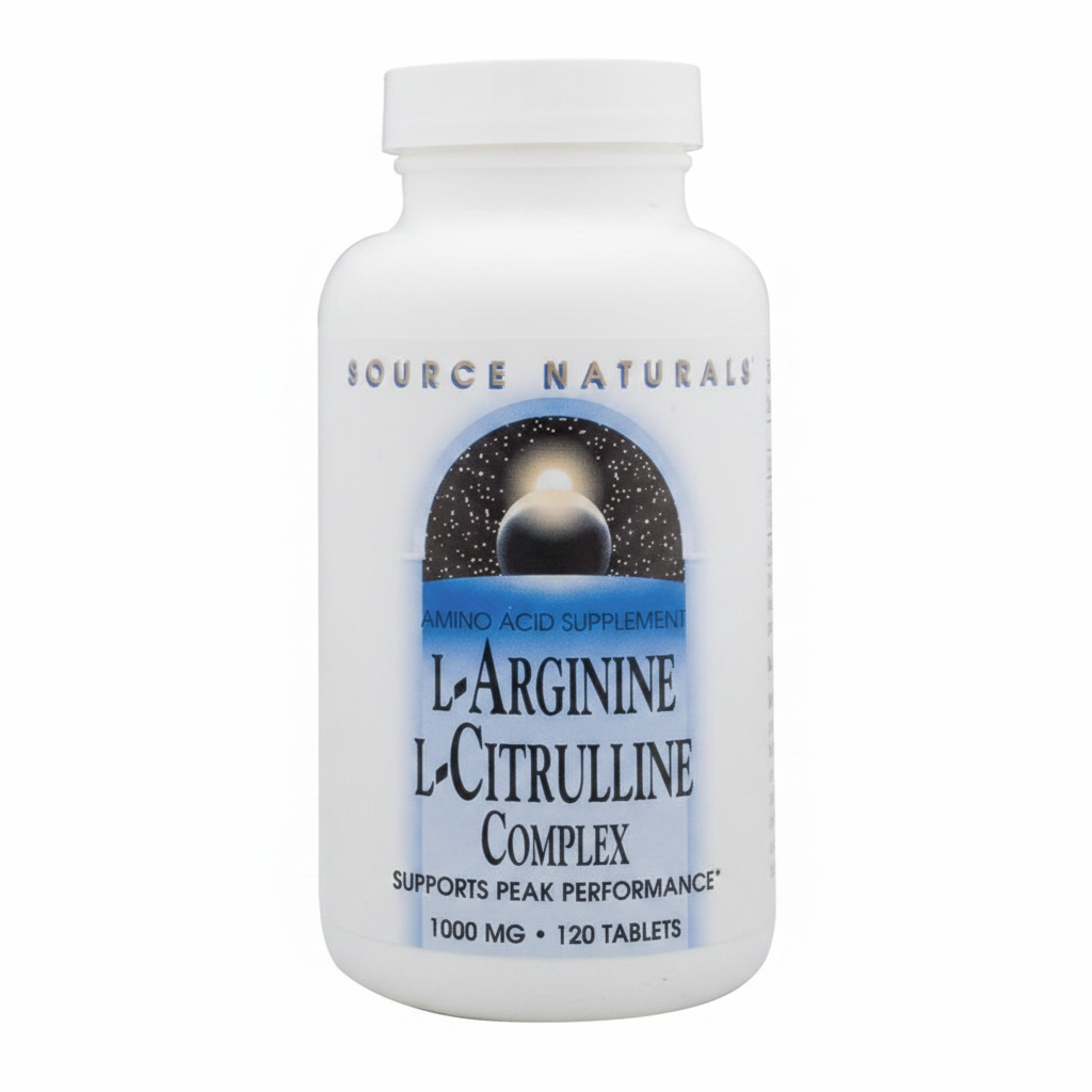 L-Arginine L-Citrulline Bottle White BG