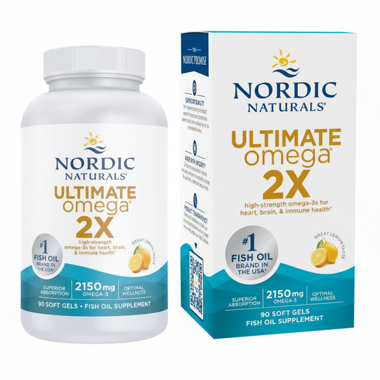 Nordic Naturals Omega 2X - White BG