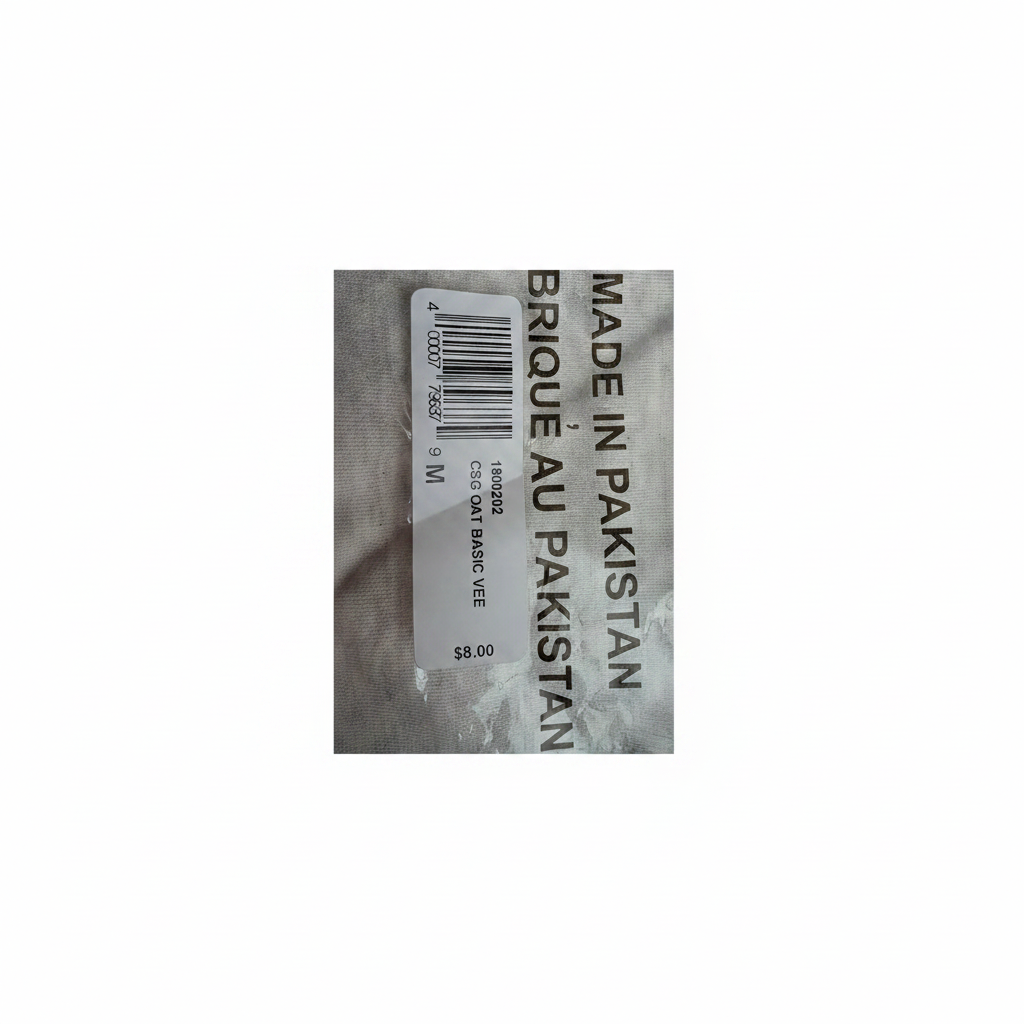 Oat label 1:1