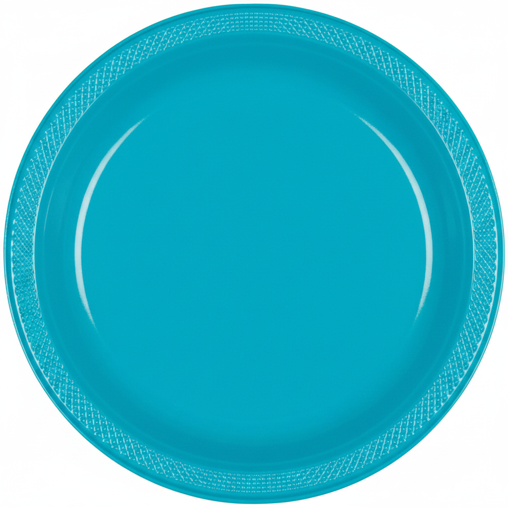 Photo 1 - Single blue plate