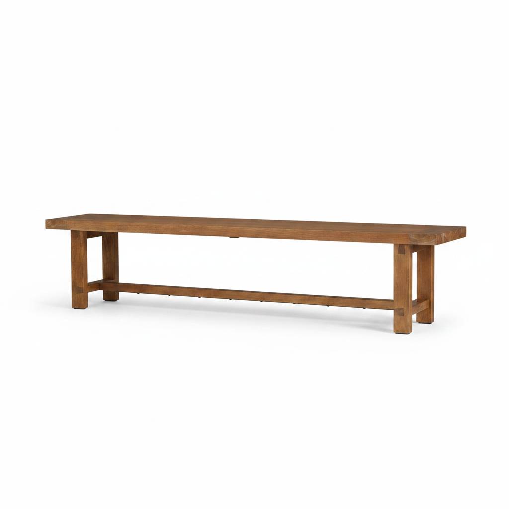 Reed Bench angled