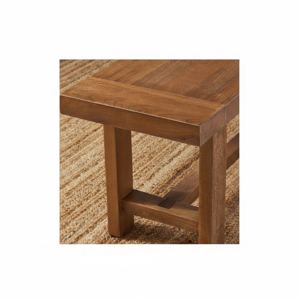 Reed Bench wood grain