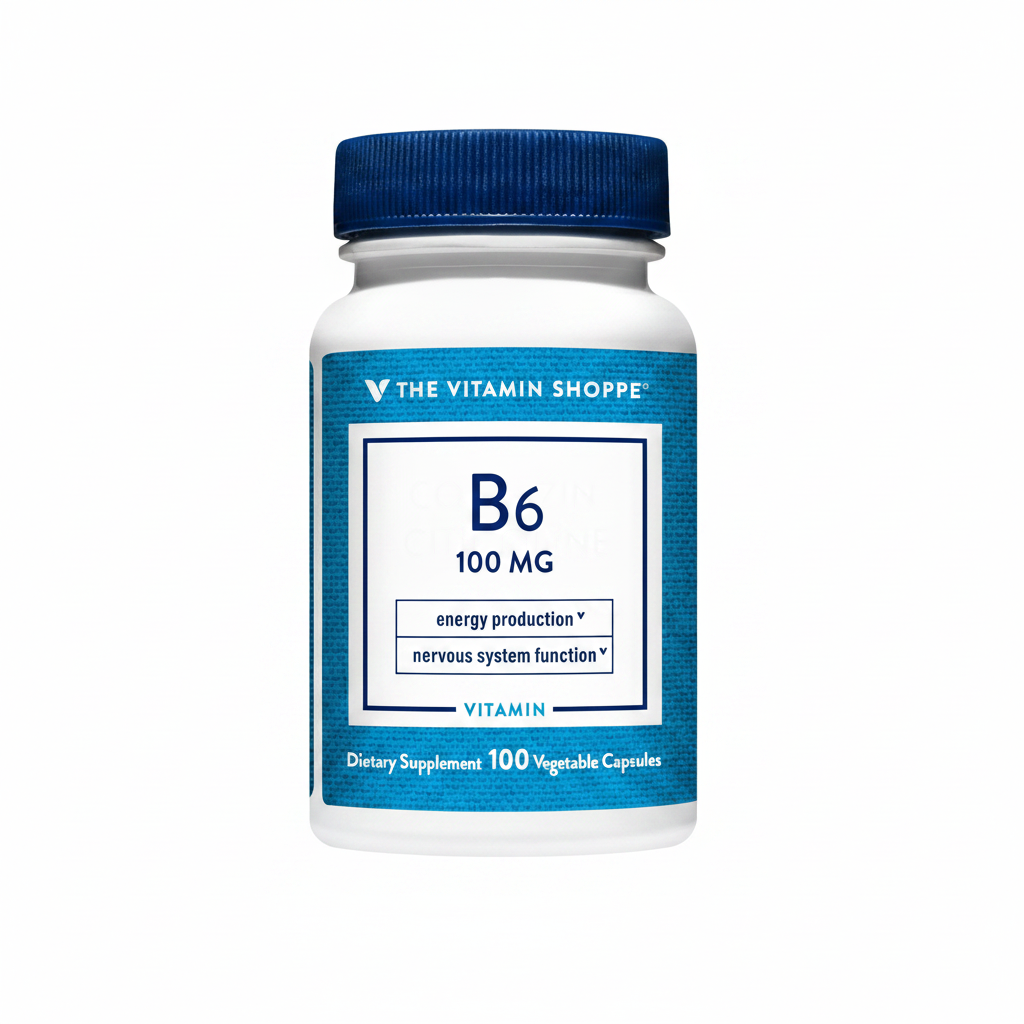Vitamin B6 Bottle - 1:1
