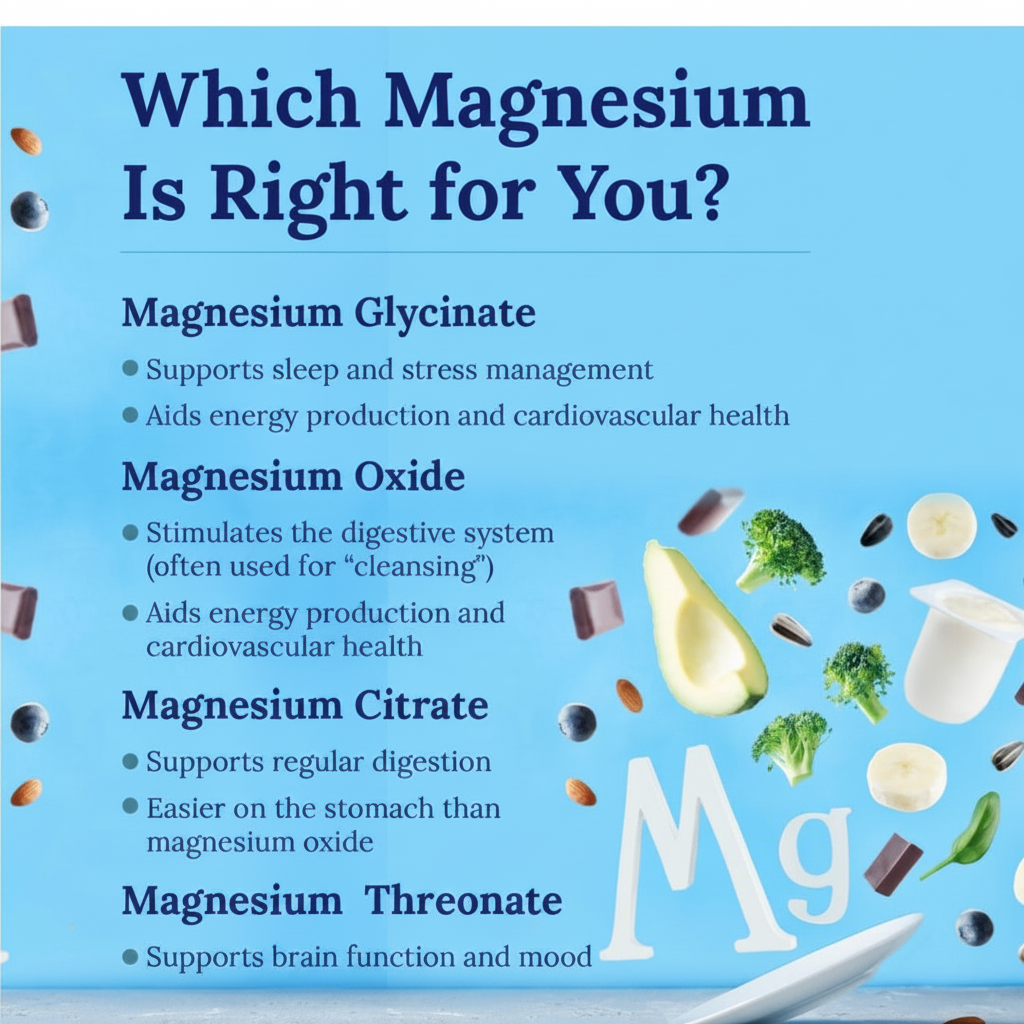 Which Magnesium Infographic - White BG